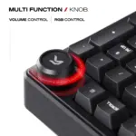CYBEART | Akula 99 Lite - Compact Full Size Wired RGB Mechanical Keyboard | MKXI Switches | 5-Layer Gasket | Hot-Swappable (Black) - Image 11