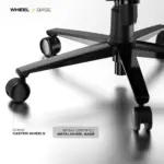 CYBEART | Batman Classic -  NEO Series Gaming / Office Chair | 4D Armrest, NeoTek™ Leatherette, AeroMag™ Neck & Lumbar Pillow, Recline & Tilt - Image 4