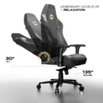 CYBEART | Batman Classic -  NEO Series Gaming / Office Chair | 4D Armrest, NeoTek™ Leatherette, AeroMag™ Neck & Lumbar Pillow, Recline & Tilt - Image 7
