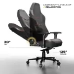 CYBEART | The Batman -  NEO Series Gaming / Office Chair | 4D Armrest, NeoTek™ Leatherette, AeroMag™ Neck & Lumbar Pillow, Recline & Tilt - Image 6