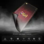 Cybeart | Gryffindor Classic Gaming Desk Mat (XXL - 900x400x4mm) | Waterproof, Never Slip Base, Stitched Edges, Esports Grade - Image 2