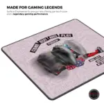 Cybeart | Harley Quinn Gaming Mouse Pad (Large - 450x400x4mm) | Waterproof, Never Slip Base, Stitched Edges, Esports Grade - Image 6