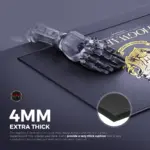 Cybeart | Hogwarts Gaming Desk Mat (XXL - 900x400x4mm) | Waterproof, Never Slip Base, Stitched Edges, Esports Grade - Image 4