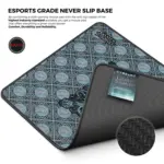 Cybeart | House Stark Gaming Mouse Pad (Large - 450x400x4mm) | Waterproof, Never Slip Base, Stitched Edges, Esports Grade - Image 7