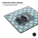 Cybeart | House Stark Gaming Mouse Pad (Large - 450x400x4mm) | Waterproof, Never Slip Base, Stitched Edges, Esports Grade - Image 6