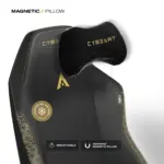 CYBEART | Imperial - NEO Series Gaming / Office Chair | 4D Armrest, NeoTek™ Leatherette, AeroMag™ Neck & Lumbar Pillow, Recline & Tilt - Image 5