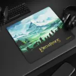 Cybeart | Lord of The Rings Gaming Mouse Pad (Large - 450x400x4mm) | Waterproof, Never Slip Base, Stitched Edges, Esports Grade - Image 8