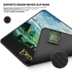 Cybeart | Lord of The Rings Gaming Mouse Pad (Large - 450x400x4mm) | Waterproof, Never Slip Base, Stitched Edges, Esports Grade - Image 6