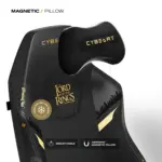 CYBEART | Lord of the Rings - NEO Series Gaming / Office Chair | 4D Armrest, NeoTek™ Leatherette, AeroMag™ Neck & Lumbar Pillow, Recline & Tilt - Image 6
