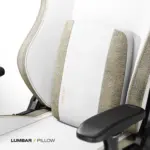 CYBEART | Lunar-NEO Series Gaming / Office Chair | 4D Armrest, NeoTek™ Leatherette, AeroMag™ Neck & Lumbar Pillow, Recline & Tilt - Image 9