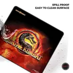 Cybeart | Mortal Kombat Gaming Mouse Pad (Large - 450x400x4mm) | Waterproof, Never Slip Base, Stitched Edges, Esports Grade - Image 3