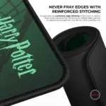 Cybeart | Slytherin Gaming Mouse Pad (Large - 450x400x4mm) | Waterproof, Never Slip Base, Stitched Edges, Esports Grade - Image 5