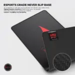 Cybeart | The Batman Gaming Desk Mat (XXL - 900x400x4mm) | Waterproof, Never Slip Base, Stitched Edges, Esports Grade - Image 4