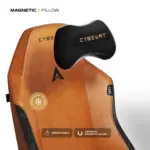 CYBEART | Vintage - NEO Series Gaming / Office Chair | 4D Armrest, NeoTek™ Leatherette, AeroMag™ Neck & Lumbar Pillow, Recline & Tilt - Image 5