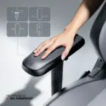 CYBEART | X11 Gray - APEX Series Gaming / Office Chair | 4D Lumbar, 4D Armrest, Endura™ Leatherette, AeroMag™ Pillow, Recline & Tilt - Image 10