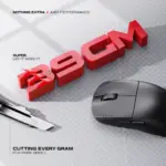 CYBEART | Xeus 39g Ultra-light Wireless Gaming Mouse | True 8K Polling | 42,000 DPI | PAW 3950 Sensor | 100M TTC Optical Switches | 300mA Battery | Tri-Mode (Black) - Image 9