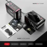 CYBEART | Ghost 49g Ultra-light Wired Gaming Mouse | 12,800 DPI | 1000Hz Polling | Huano Switches (5M Clicks) | PTFE Feet (Black) - Image 2