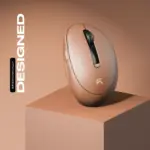 CYBEART | Pocket Wireless Ergonomic Mouse | Dual Mode (2.4 GHz + BT 5.1) | 2400 Adjustable DPI | Silent Switches (3M Clicks) | Connect 3 Devices - Mac & Windows | Compact Travel Design (Mocha Mousse) - Image 8
