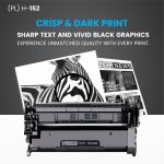 ProDot 152 Toner Cartridge Compatible with HP LaserJet Pro 4004, 4004d, 4004dn, 4004dw, 4104, 4104dw, 4104fdn & 4104fdw Printers | W1520A Replacement | 3050 Pages Yield | Smudge-Free Printing - Image 2