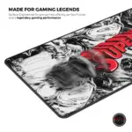 Cybeart | Superman Jim Lee Edition Gaming Desk Mat (XXL - 900x400x4mm) | Waterproof, Never Slip Base, Stitched Edges, Esports Grade - Image 5