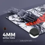 Cybeart | Superman Jim Lee Edition Gaming Desk Mat (XXL - 900x400x4mm) | Waterproof, Never Slip Base, Stitched Edges, Esports Grade - Image 3