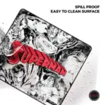 Cybeart | Superman Jim Lee Edition Gaming Mouse Pad (Large - 450x400x4mm) | Waterproof, Never Slip Base, Stitched Edges, Esports Grade - Image 3