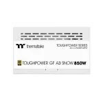 Thermaltake Toughpower GF A3 Snow Edition 850W 80 Plus Gold Full Modular ATX 3.1 PCIE 5.1 Power Supply White - Image 5