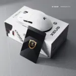 CYBEART | Xeus 39g Ultra-light Wireless Gaming Mouse | True 8K Polling | 42,000 DPI | PAW 3950 Sensor | 100M TTC Optical Switches | 300mA Battery | Tri-Mode (White) - Image 3