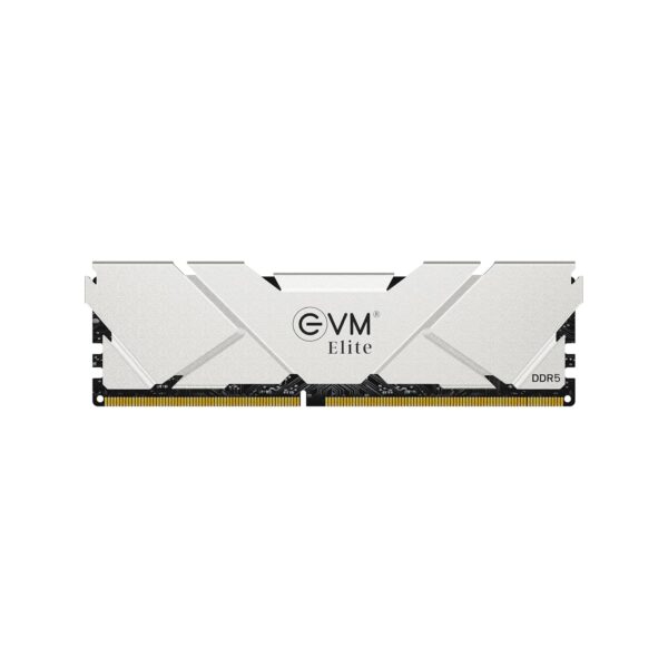 EVM ELITE GAMING RAM 16GB DDR5 6000 MHZ CL40 DESKTOP - (10 YEAR BRAND WARRANTY - Silver)