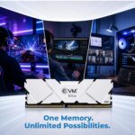 EVM ELITE GAMING RAM 16GB DDR5 6000 MHZ CL40 DESKTOP - (10 YEAR BRAND WARRANTY - Silver) - Image 2