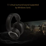ASUS TUF Gaming H3 Gun Metal Wired Headset (Black, On the Ear) - Image 5