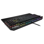 ASUS TUF Gaming K3 RGB mechanical keyboard with N-key rollover, combination media keys, USB 2.0 passthrough, aluminum-alloy top cover, wrist rest, eight programmable macro keys and Aura Sync lighting - Image 2
