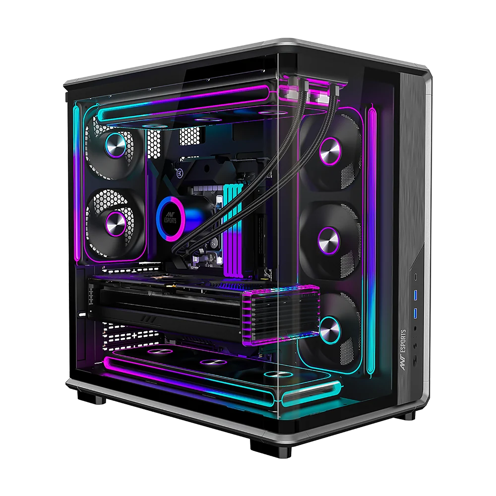 Ant Esports Crystal X8 Arc Cabinet Ant Esports Crystal X8 Arc Cabinet