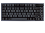 Asus M701 ROG Azoth Gaming Keyboard with 75 keyboard form factor, gasket mount, three-layer dampening foam and metal top cover, highly customizable with hot-swappable pre-lubed ROG NX mechanical switches, ROG keyboard stabilizers, PBT doubleshot keycaps and lube kit, tri-mode connection with 2.4 GHz SpeedNova technology, OLED display, three-way control knob, three tilt angles, and Mac support - Image 5