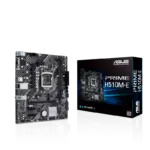 Asus Prime H510M-E Motherboard | Intel® H510 (LGA 1200) micro ATX motherboard with PCIe 4.0, 32Gbps M.2 slot, Intel® 1 Gb Ethernet, DisplayPort, HDMI, D-Sub, USB 3.2 Gen 1 Type A, SATA 6Gbps, COM header, RGB header - Image 3
