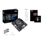 Asus Prime H510M-E Motherboard | Intel® H510 (LGA 1200) micro ATX motherboard with PCIe 4.0, 32Gbps M.2 slot, Intel® 1 Gb Ethernet, DisplayPort, HDMI, D-Sub, USB 3.2 Gen 1 Type A, SATA 6Gbps, COM header, RGB header - Image 2