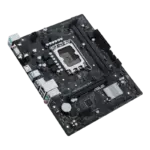 Asus Prime-H610M-CS-D4 Motherboard | Intel® H610 (LGA 1700) mic-ATX motherboard with DDR4, PCIe 4.0, M.2 slot, Realtek 1 Gb Ethernet, HDMI®,D-Sub, USB 3.2 Gen 1 ports, SATA 6 Gbps, COM header, LPT header, TPM header, Luminous Anti-moisture coating - Image 4