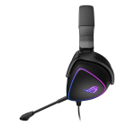 Asus ROG Delta S Gaming Headset | Lightweight USB-C gaming headset with AI noise-canceling mic, MQA rendering technology, Hi-Res ESS 9281 QUAD DAC, RGB lighting, compatible with PC, Nintendo Switch™ and Sony PlayStation®5 - Image 2