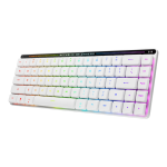 Asus ROG Falchion RX Low Profile 65% compact wireless gaming keyboard with ROG RX low-profile optical switches, tri-mode connection with ROG SpeedNova wireless technology and Omni Receiver, protective cover, integrated silicone dampening foam, interactive touch panel, and MacOS support - Image 6