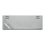 Asus ROG Falchion RX Low Profile 65% compact wireless gaming keyboard with ROG RX low-profile optical switches, tri-mode connection with ROG SpeedNova wireless technology and Omni Receiver, protective cover, integrated silicone dampening foam, interactive touch panel, and MacOS support - Image 5