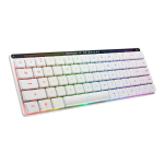 Asus ROG Falchion RX Low Profile 65% compact wireless gaming keyboard with ROG RX low-profile optical switches, tri-mode connection with ROG SpeedNova wireless technology and Omni Receiver, protective cover, integrated silicone dampening foam, interactive touch panel, and MacOS support - Image 4