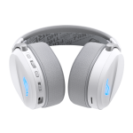 Asus ROG Pelta White Gaming Headset | Tri-mode RGB gaming headset with ROG SpeedNova wireless technology, 50 mm ROG titanium-plated diaphragm drivers - Image 5
