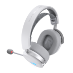 Asus ROG Pelta White Gaming Headset | Tri-mode RGB gaming headset with ROG SpeedNova wireless technology, 50 mm ROG titanium-plated diaphragm drivers - Image 4