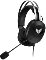 Asus TUF Gaming H1 Gen II Headset | Wired gaming headset with 40 mm ASUS Essence drivers, virtual 7.1 surround sound, TeamSpeak-certified microphone, lightweight 297-gram design, durable ear cushions, plus symbolic TUF logo lighting - Image 2