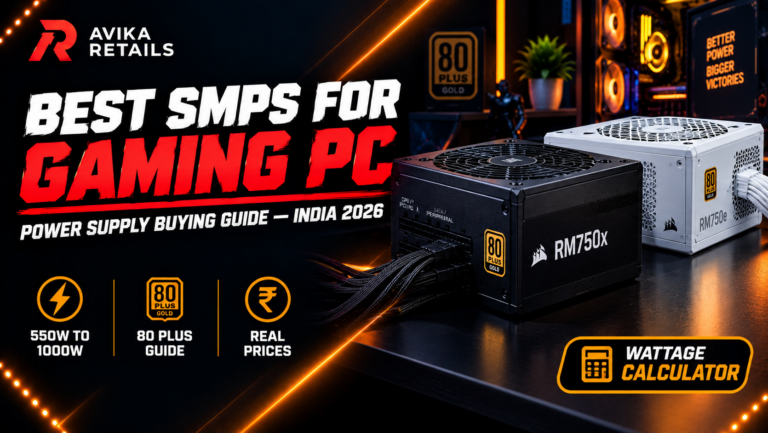 Best SMPS for gaming PC India 2026 power supply buying guide banner