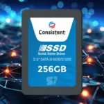 Consistent SSD 256GB 2.5 Inch SATA Internal SSD - Read: 550MB/s & Write: 500MB/s - Solid-State Drive 5 Year Warranty (256, GB) - Image 7
