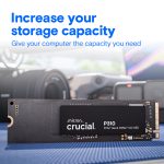 Crucial P310 1TB PCIe Gen4 2280 NVMe M.2 SSD with heatsink [No Box] - Image 5