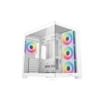 Deepcool CG530 4F WH Micro ATX Mid Tower Cabinet White