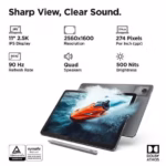 Lenovo Idea Tab 27.94 cms (11) 8 GB 256 GB Wi-Fi + Pen | 5G + Wi-Fi|11 Inch,2.5K Display, 500 Nits Brightness|8GB RAM + 256GB ROM(Expandable Up to 2 TB)|Mediatek Dimensity 6300|Android 15|4-Speakers with Dolby Atmos - Image 6