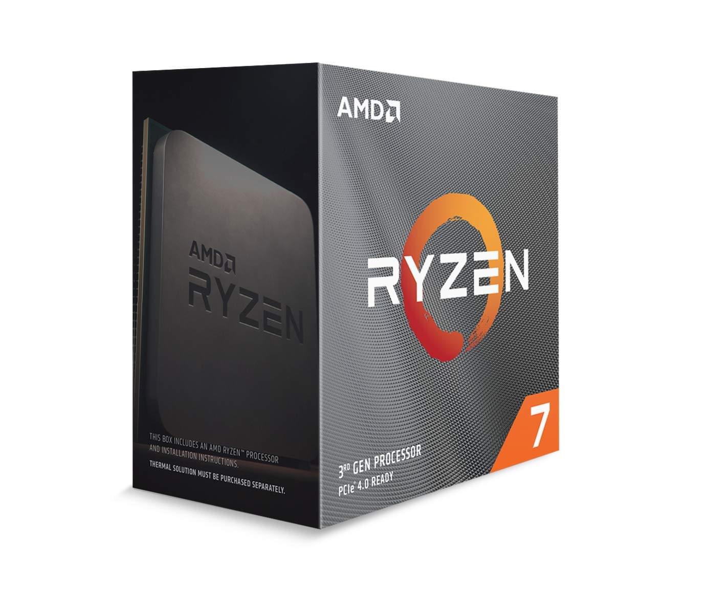 AMD Ryzen 7 3800XT Desktop Processor 8-Core, 16-Thread Up to 4.7GHz, 36MB Cache | AM4 Socket